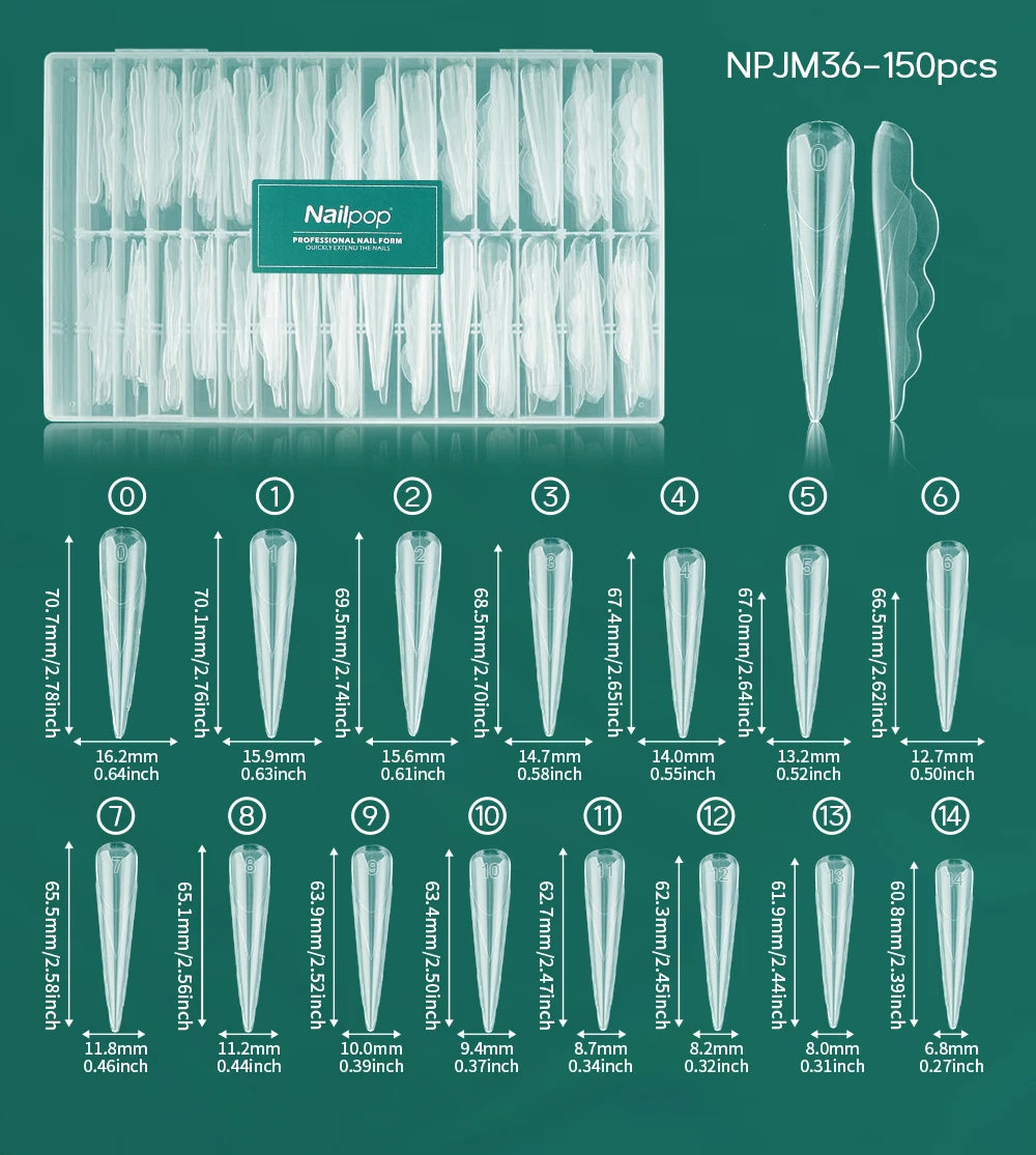 Nailpop - Butterfly Nail Dual Forms