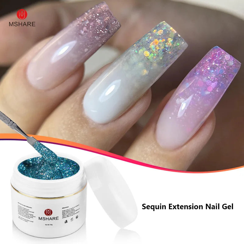 MSHARE - Glitter Builder Gel