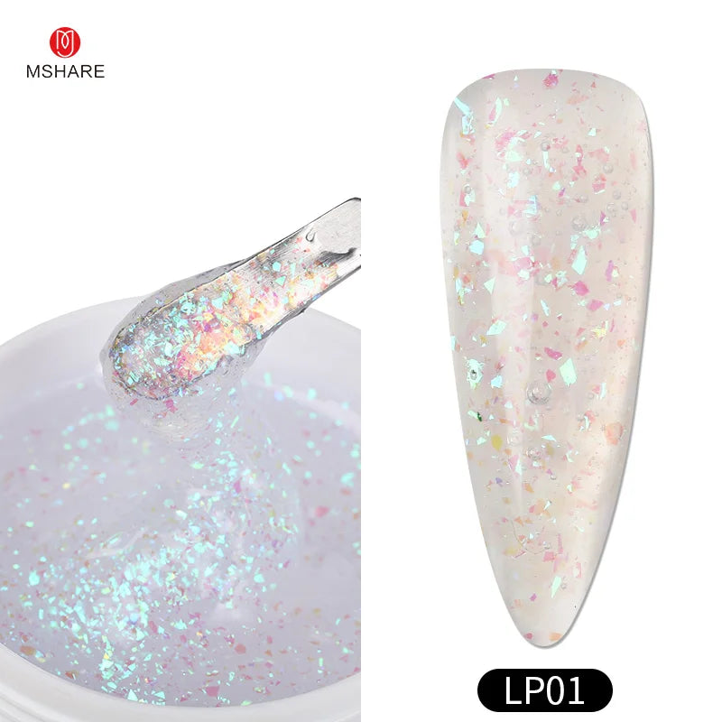 MSHARE - Glitter Builder Gel