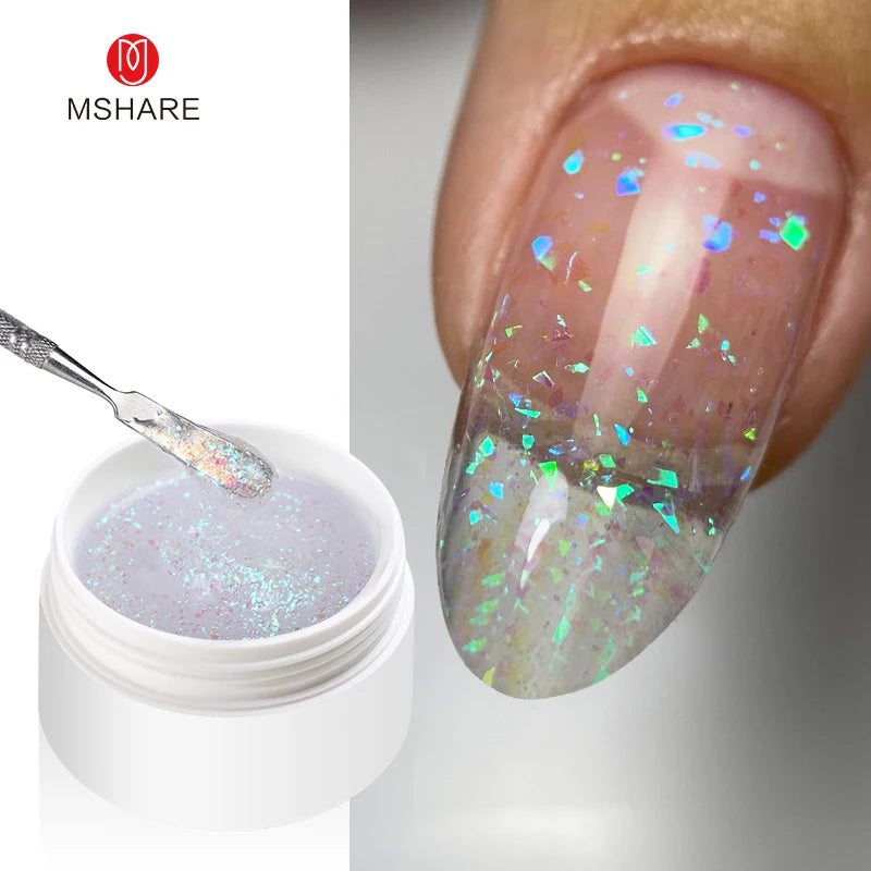 MSHARE - Glitter Builder Gel