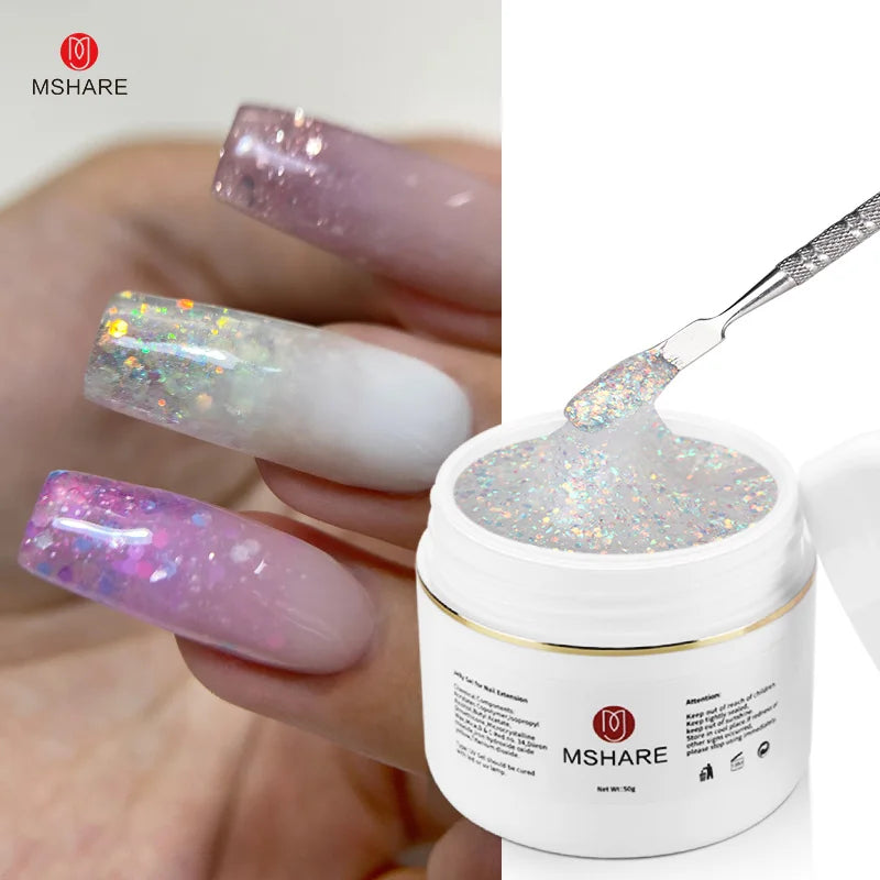 MSHARE - Glitter Builder Gel