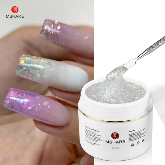 MSHARE - Glitter Builder Gel