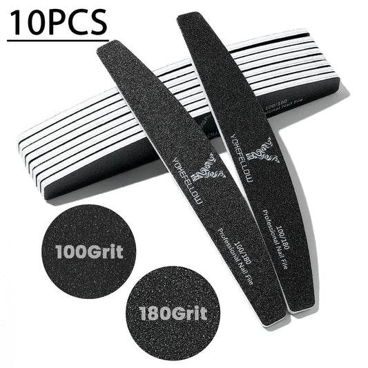 10pcs Nail file