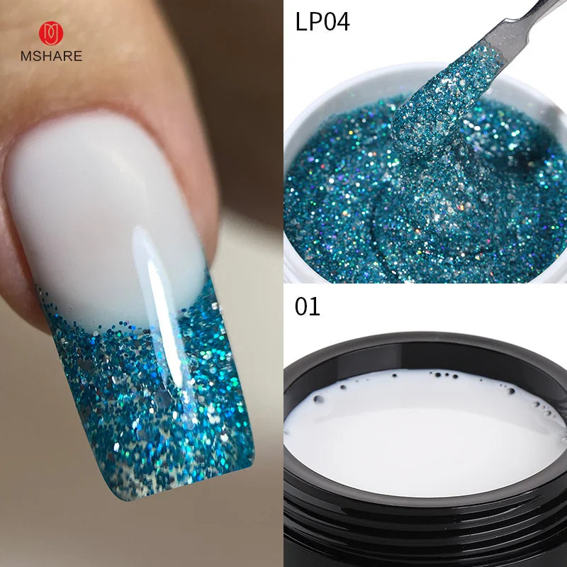 MSHARE - Glitter Builder Gel