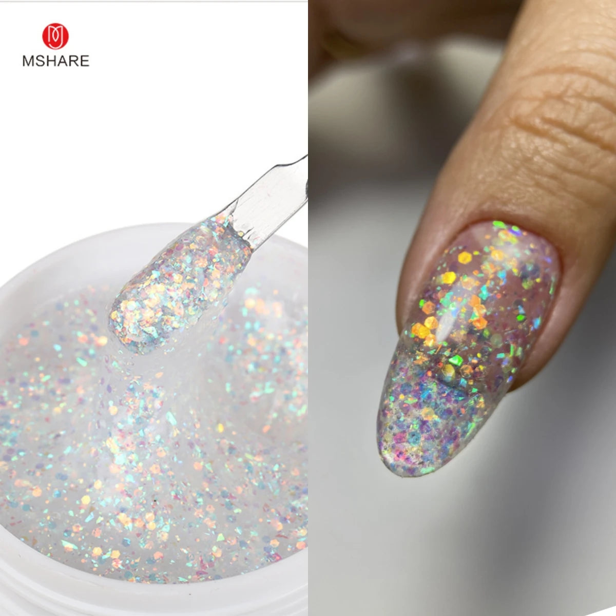 MSHARE - Glitter Builder Gel