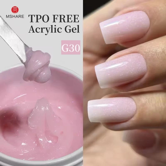 MSHARE - Shimmer Acrylic Gel (TPO Free)