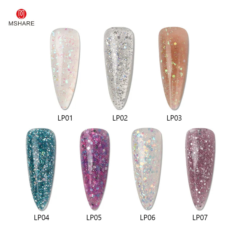 MSHARE - Glitter Builder Gel