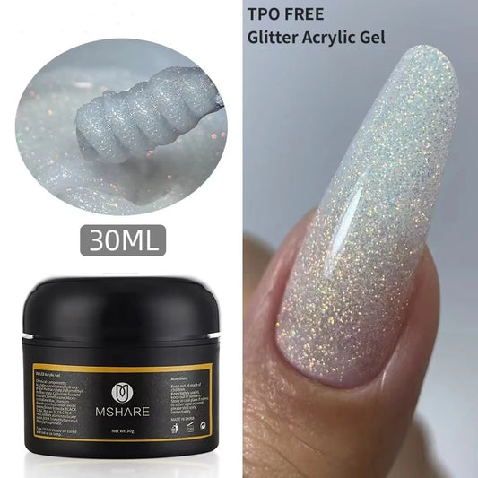 MSHARE - Shimmer Acrylic Gel (TPO Free)