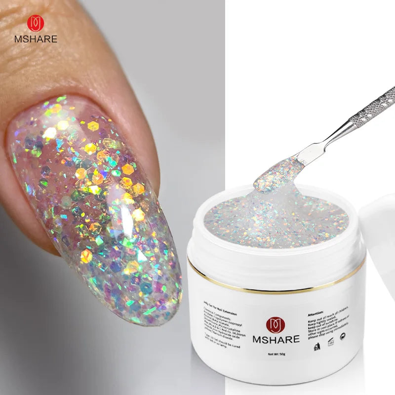MSHARE - Glitter Builder Gel