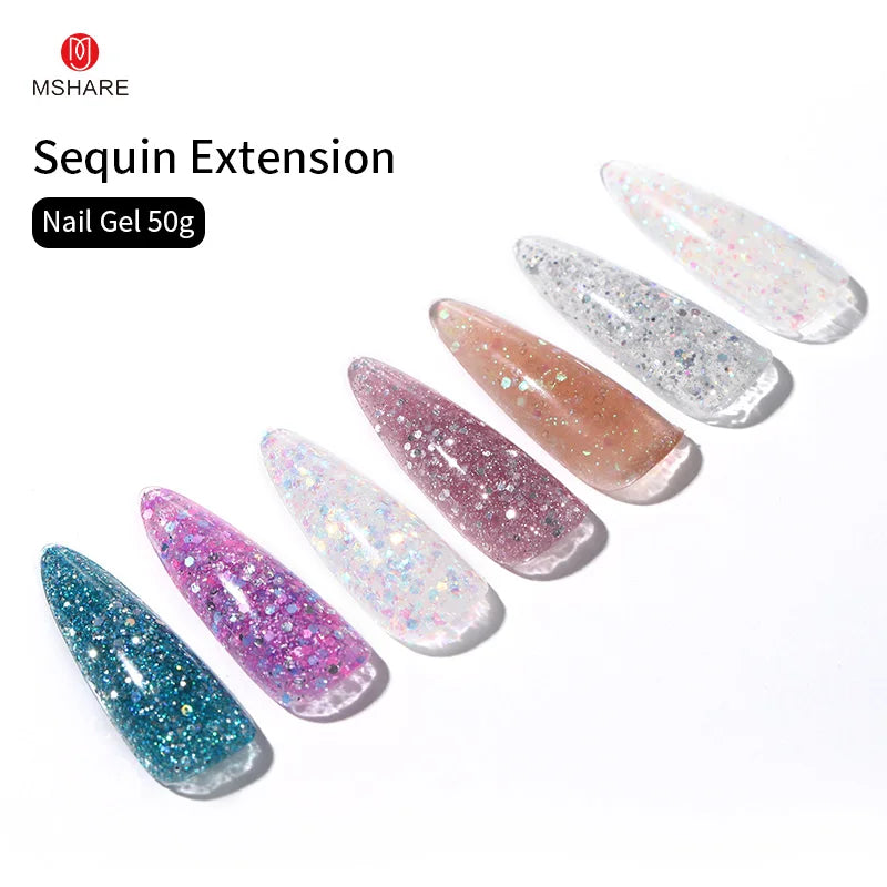 MSHARE - Glitter Builder Gel