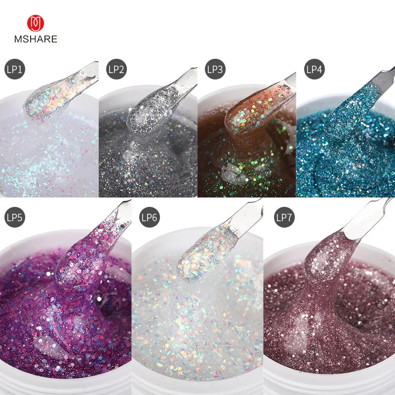 MSHARE - Glitter Builder Gel